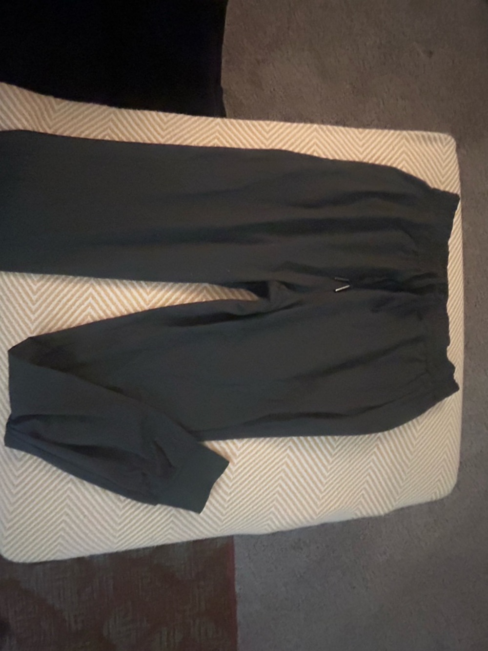 Thread & Supply Dark Green Elastic Waist Joggers